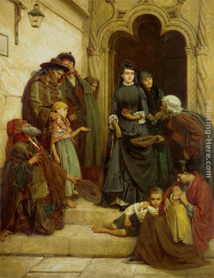 John Bagnold Burgess The Church Door